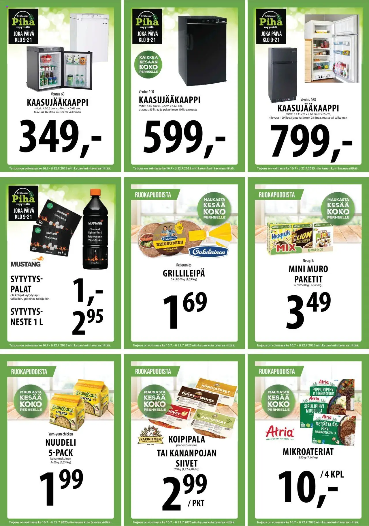 Tuuri tarjoukset - sivu 27- voimassa alkaen 16/07/2025
