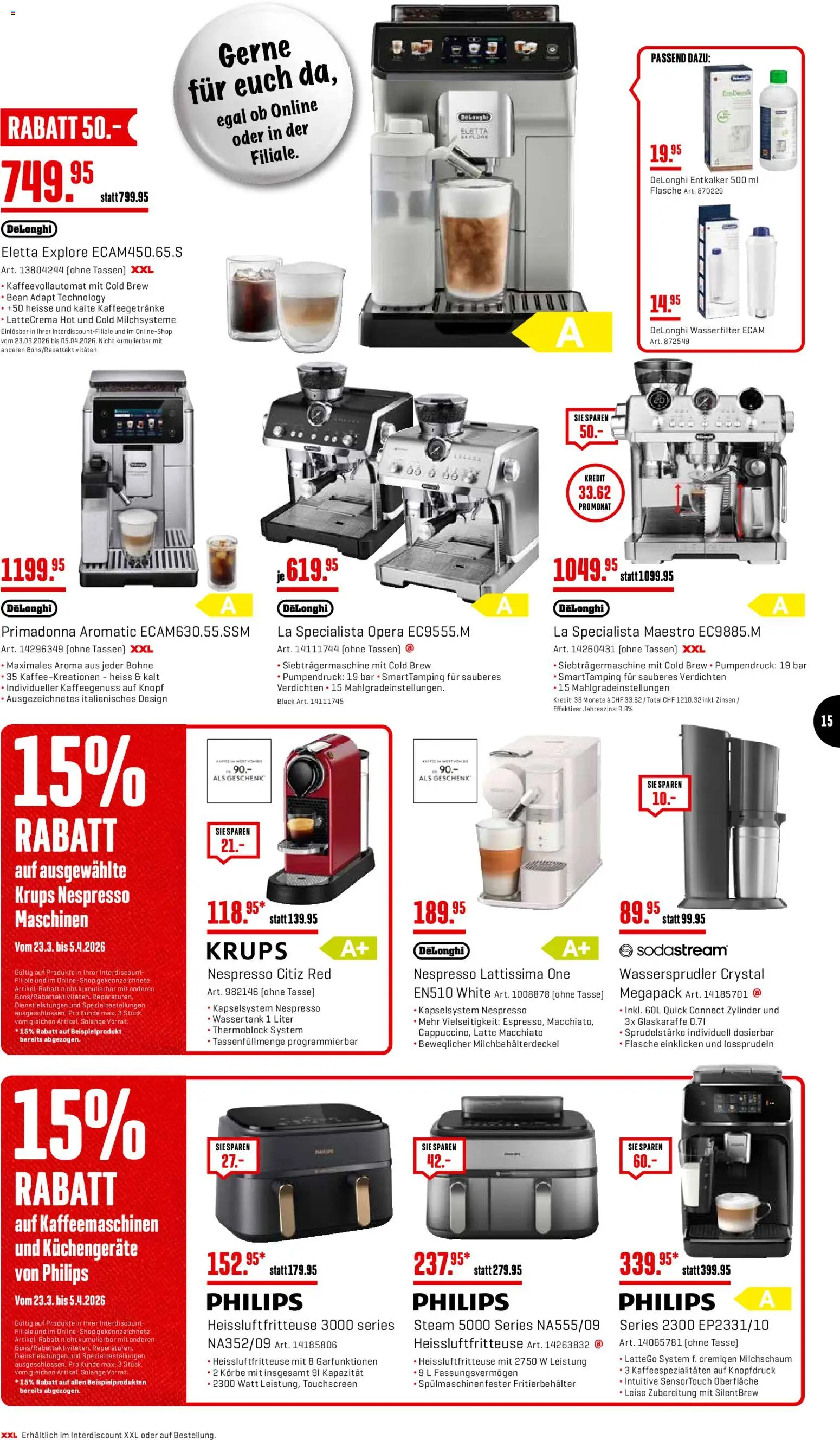 Interdiscount aktionen - page 15- valid from 23.03.2026