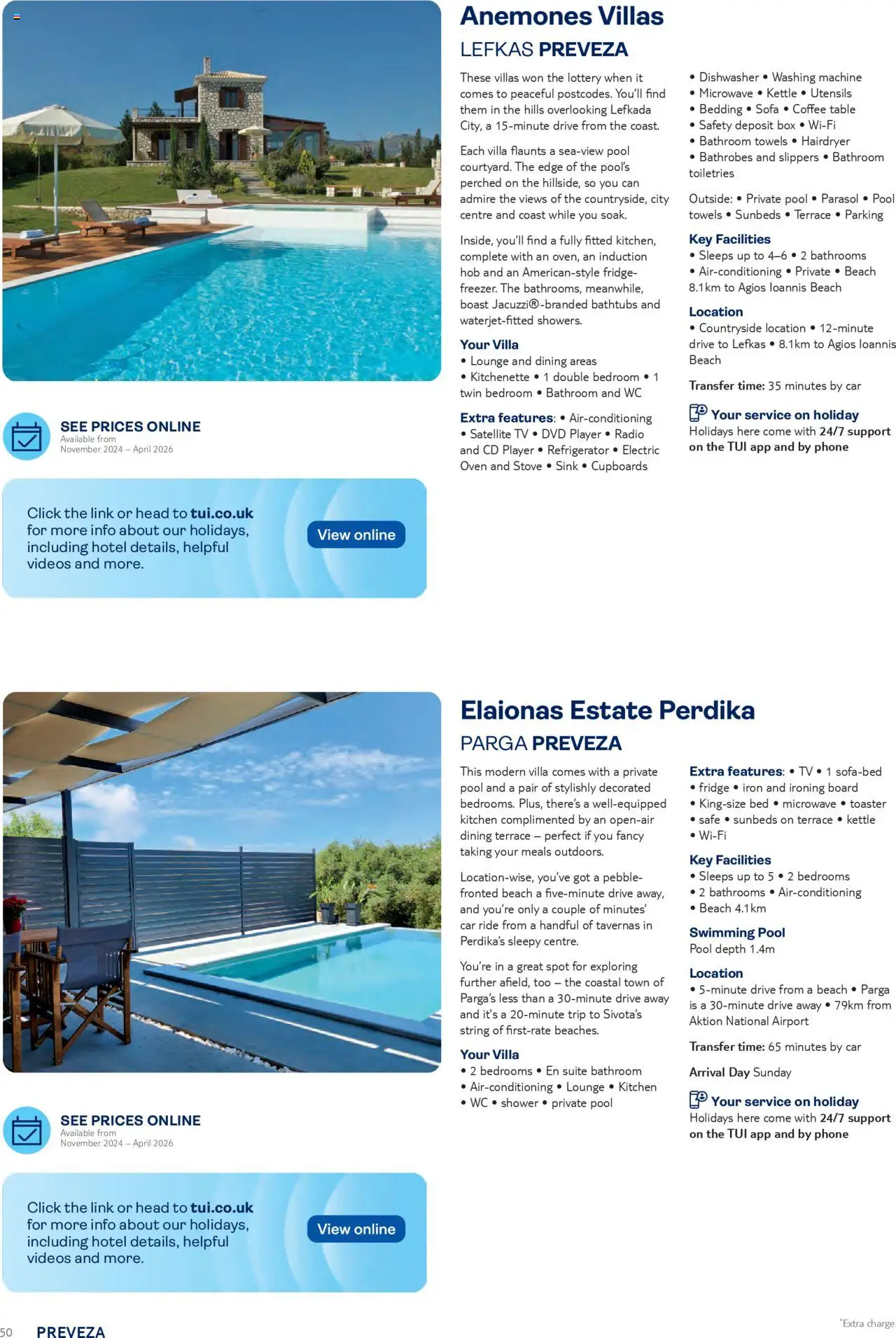 TUI - Villas Collection November 2024 – April 2026 - page 50- valid from 01/11/2024