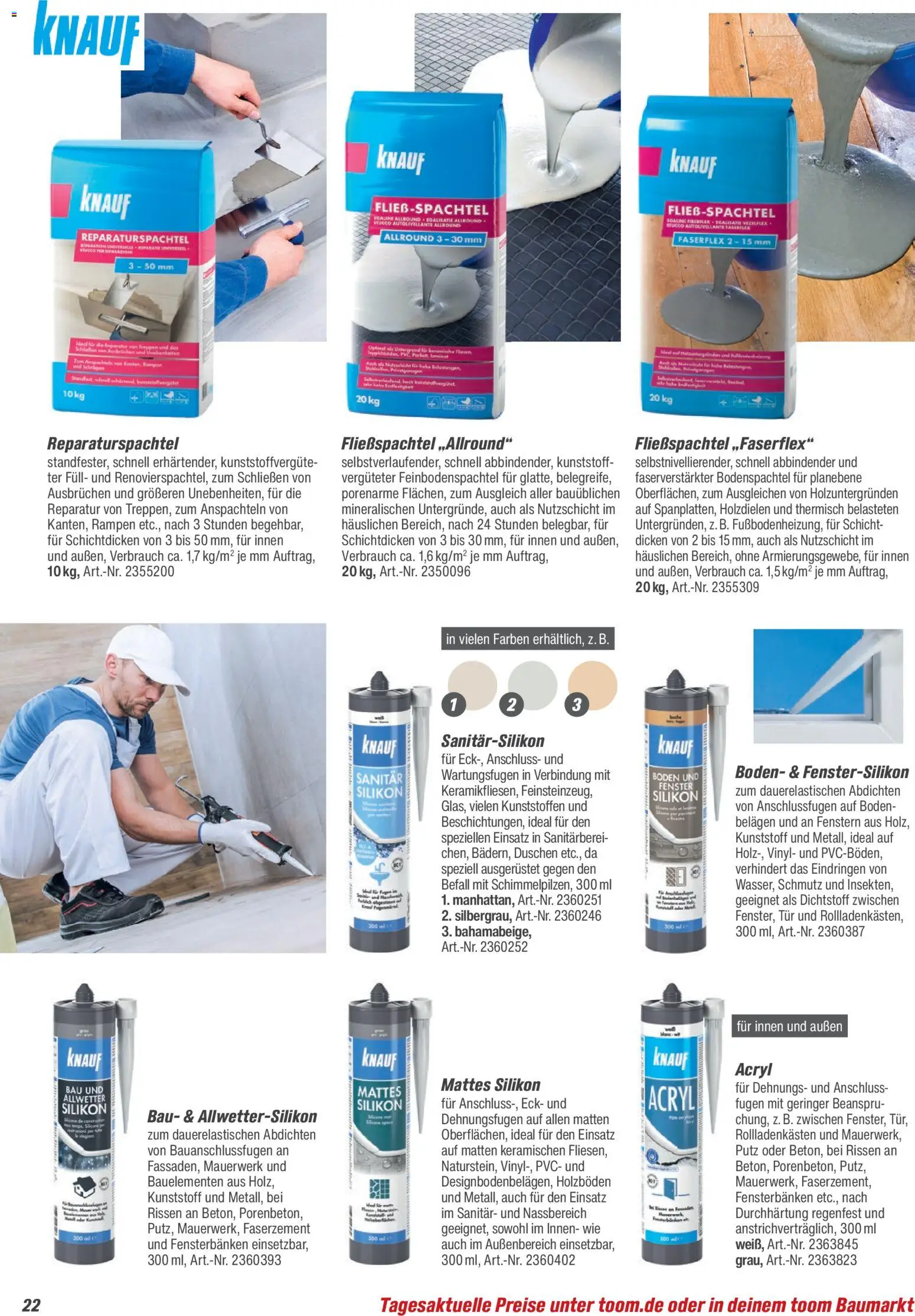 Toom Baumarkt Fliesen & Zubehör 2026 - Seite 22 - gültig ab 01.01.2026