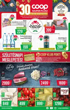 Előnézet COOP - Szuper Plus / Alföld Pro-Coop Zrt. érvényes 2025.09.11.-tól