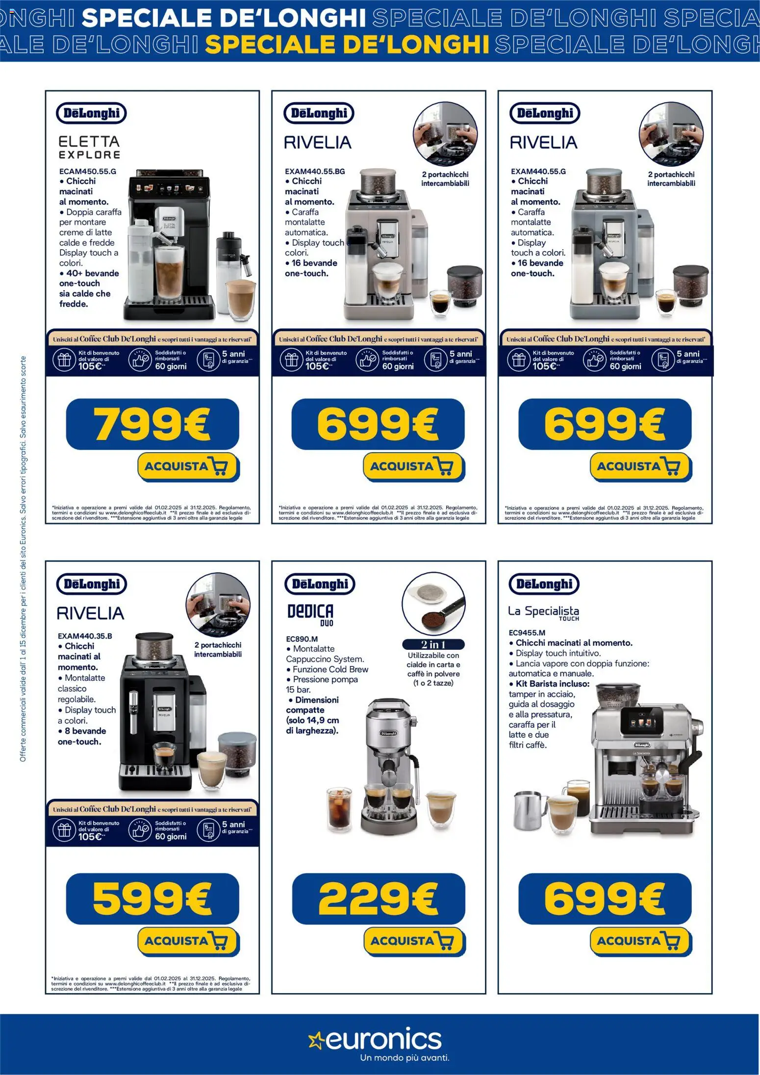 Euronics De'Longhi II catalogo - pagina 2 - valido dal 01/12/2025