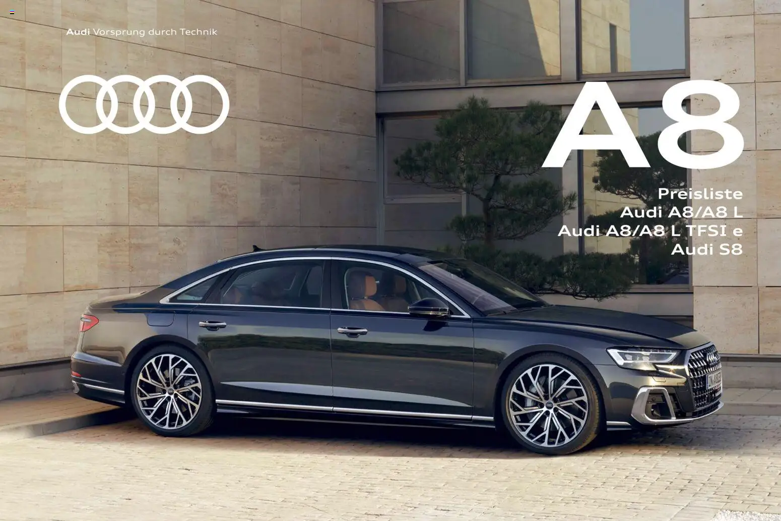 Audi A8 - Seite 1 - gültig ab 28.10.2025