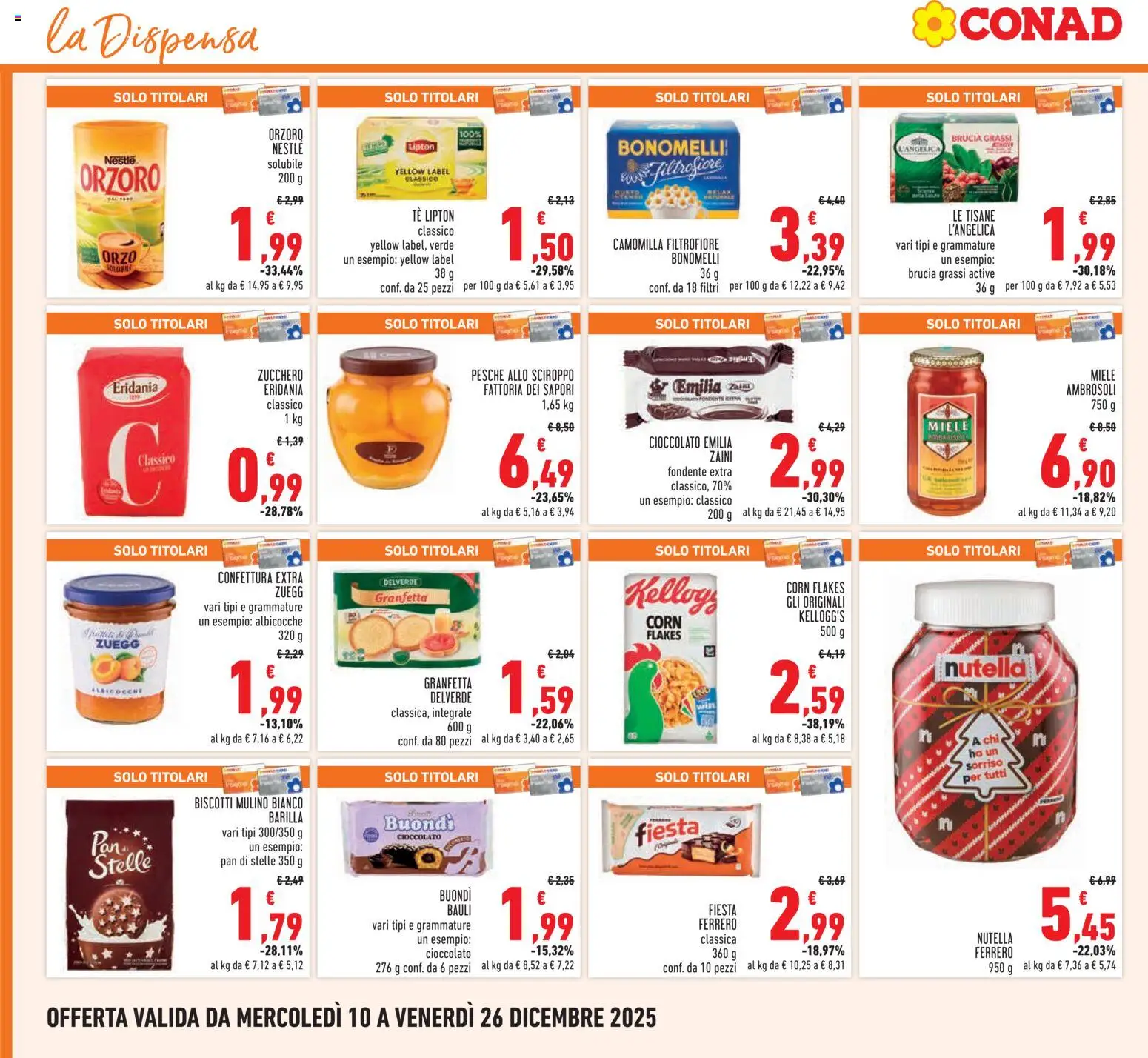 Volantino Conad	 - pagina 24 - valido dal 10/12/2025