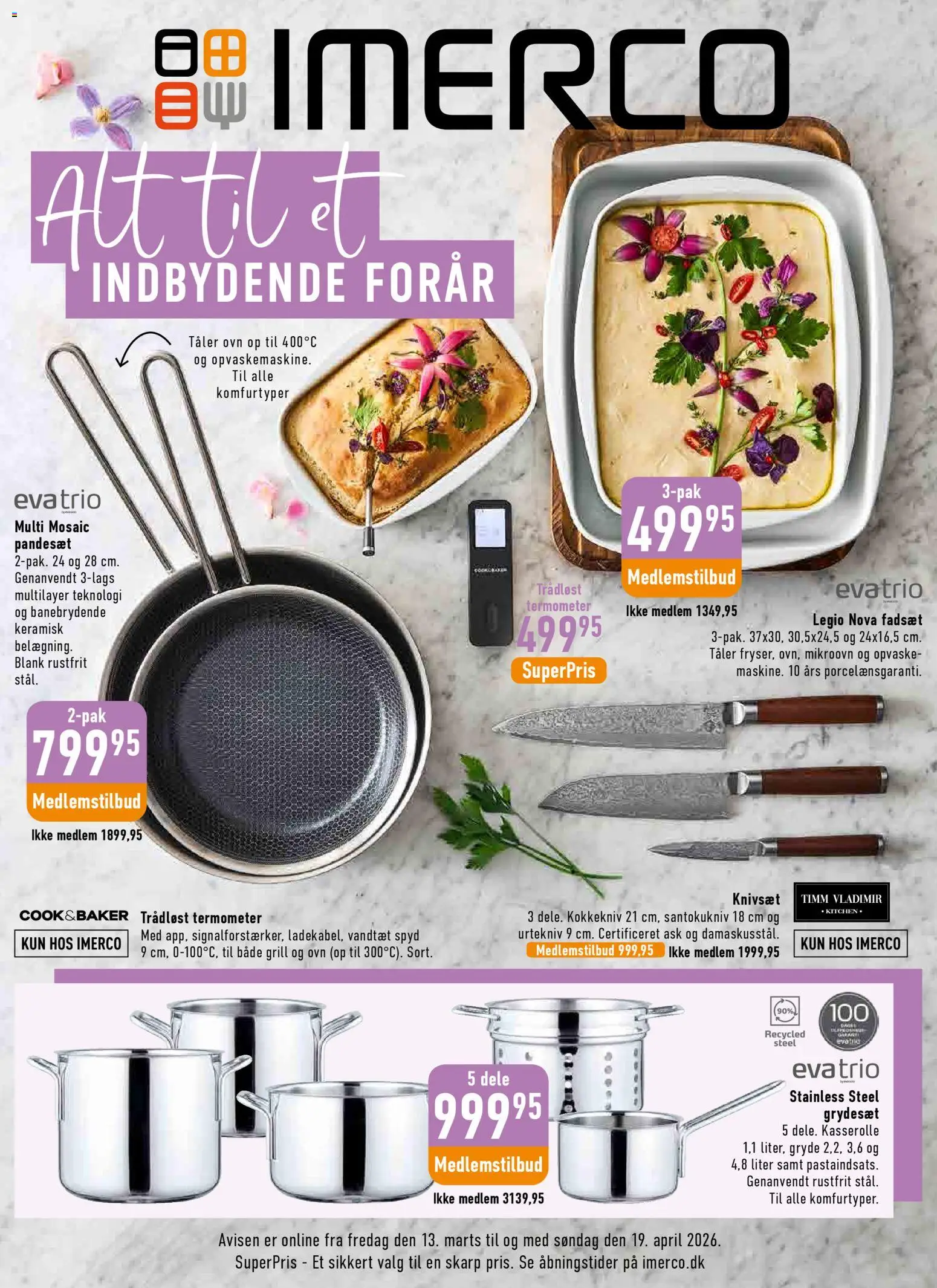 Imerco - Tilbudsavis - side 1- gyldig fra 13/03/2026