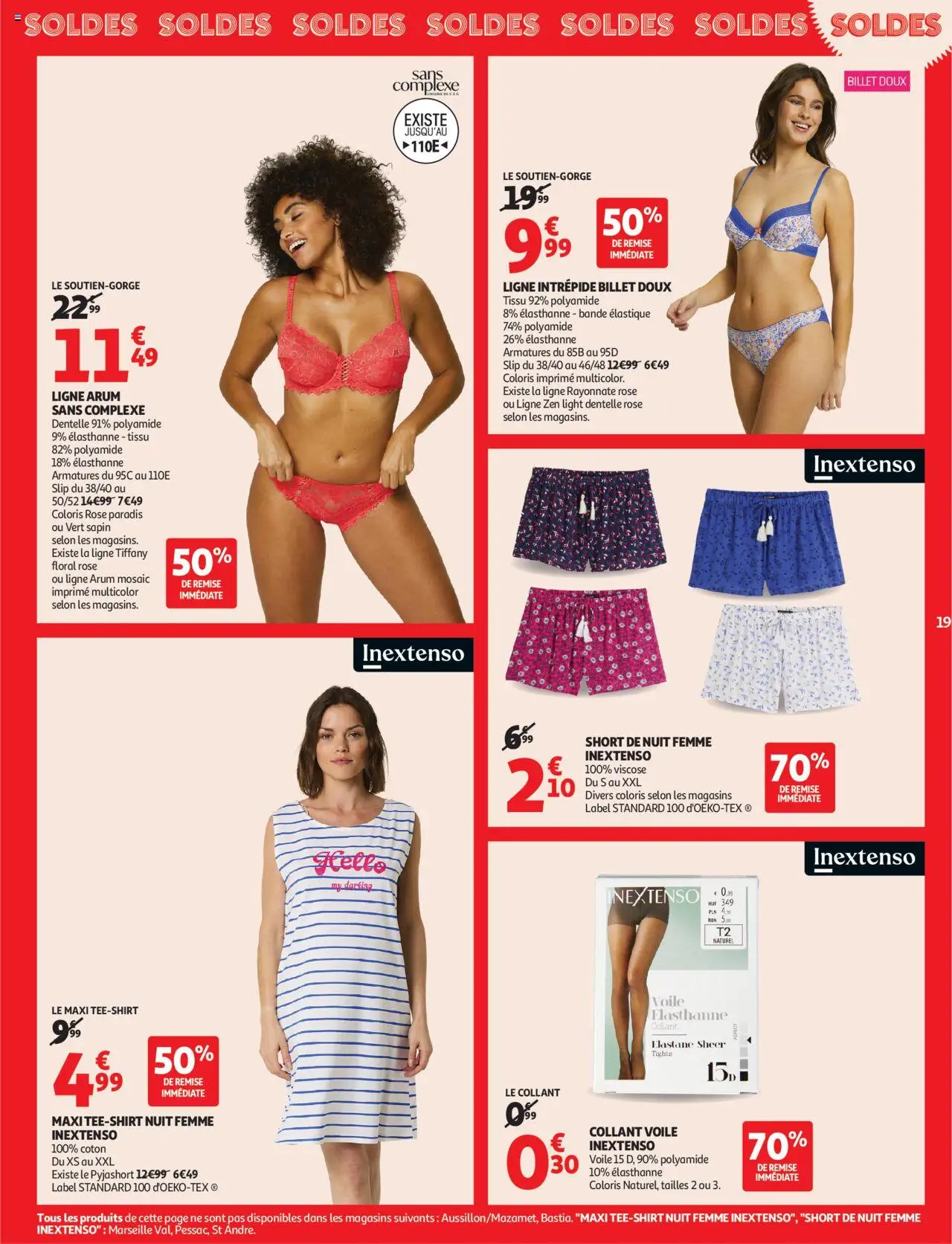 Auchan - SOLDES CORSE : jusqu'à -70% ! - page 19 - valable à partir du 09/07/2025