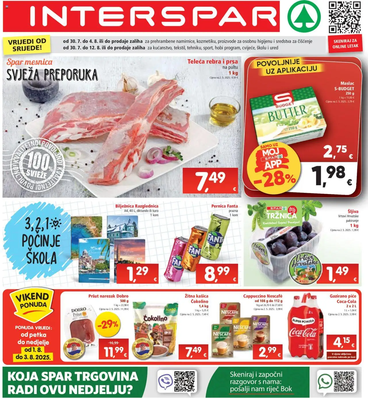 Katalog Interspar - stranica 1- važeći od 30.07.2025