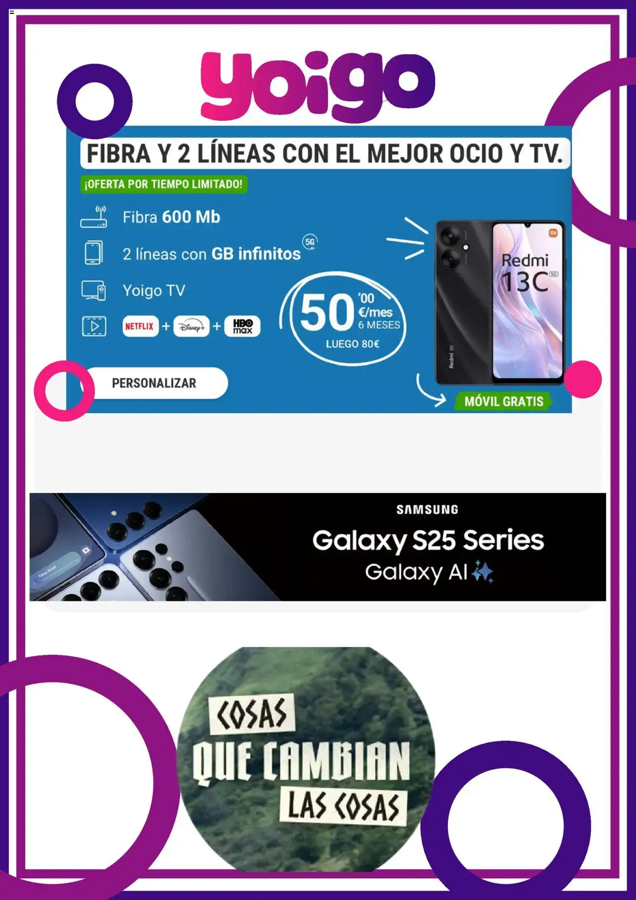 Yoigo ofertas - Página de 1 - Válido desde 14/09/2025