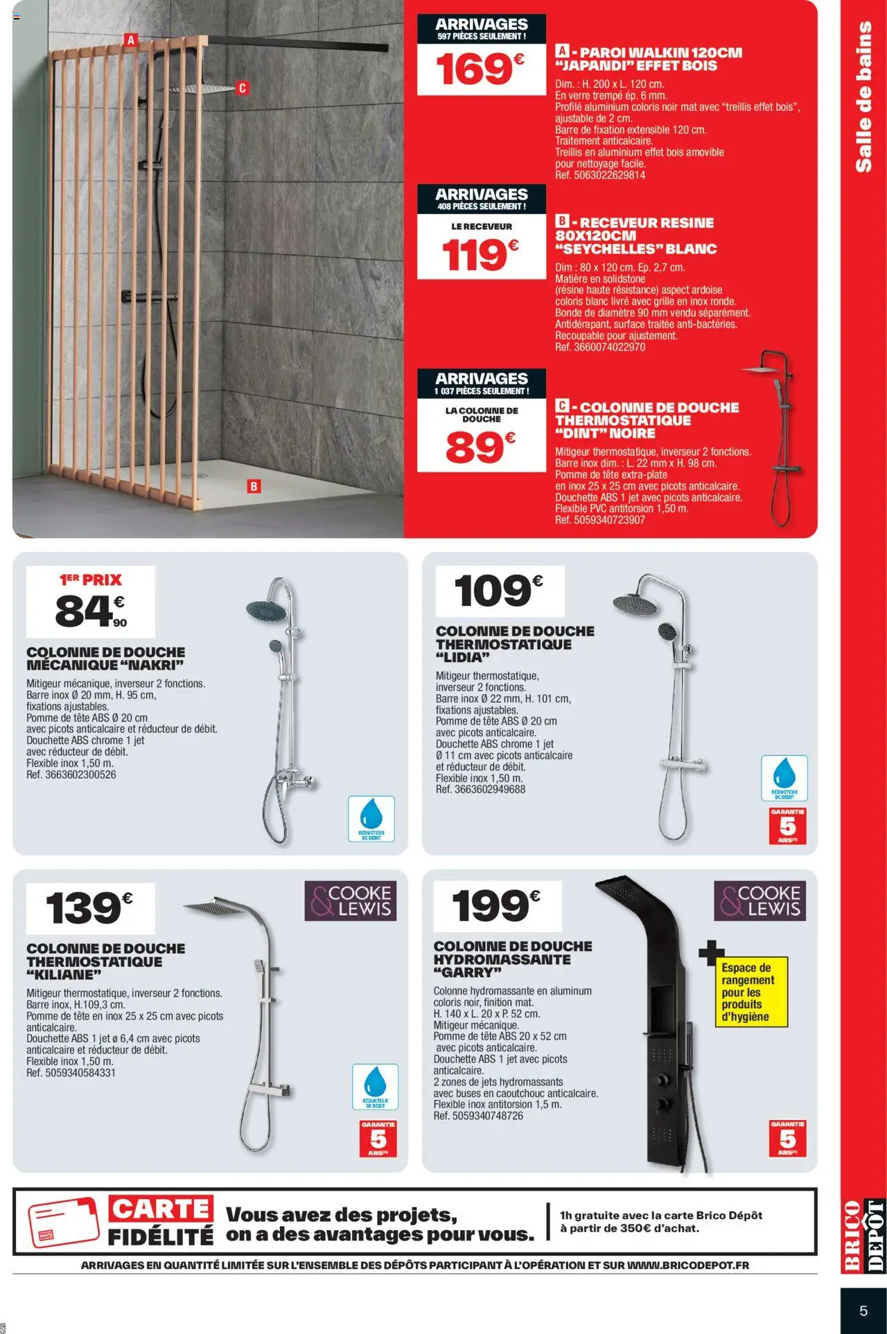 Brico Dépôt catalogue - page 5 - valable à partir du 18/07/2025