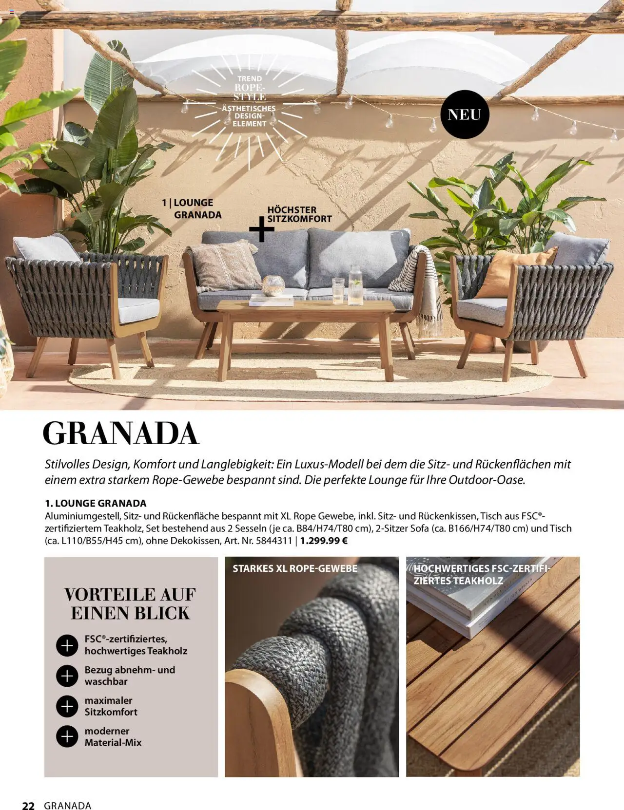 Dehner  Gartenmöbel Trends 2025 - Seite 22 - gültig ab 20.01.2025