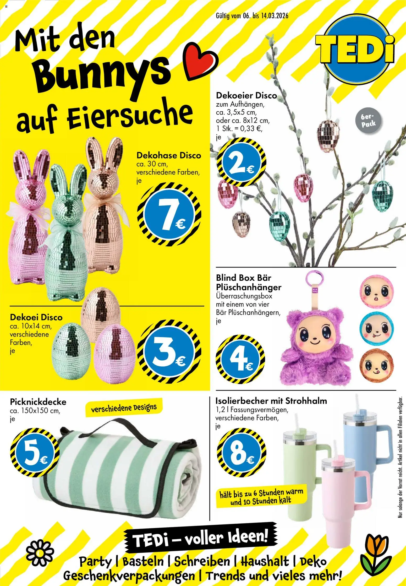 TEDi Prospekt 	 - Seite 1 - gültig ab 06.03.2026