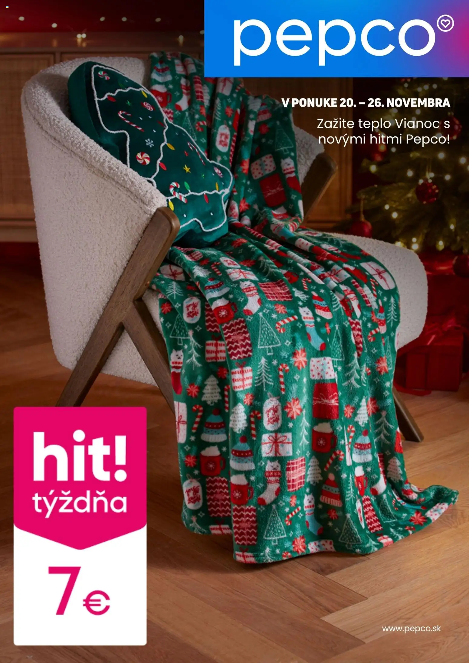 Pepco leták - strana 1- platný od 20.11.2025