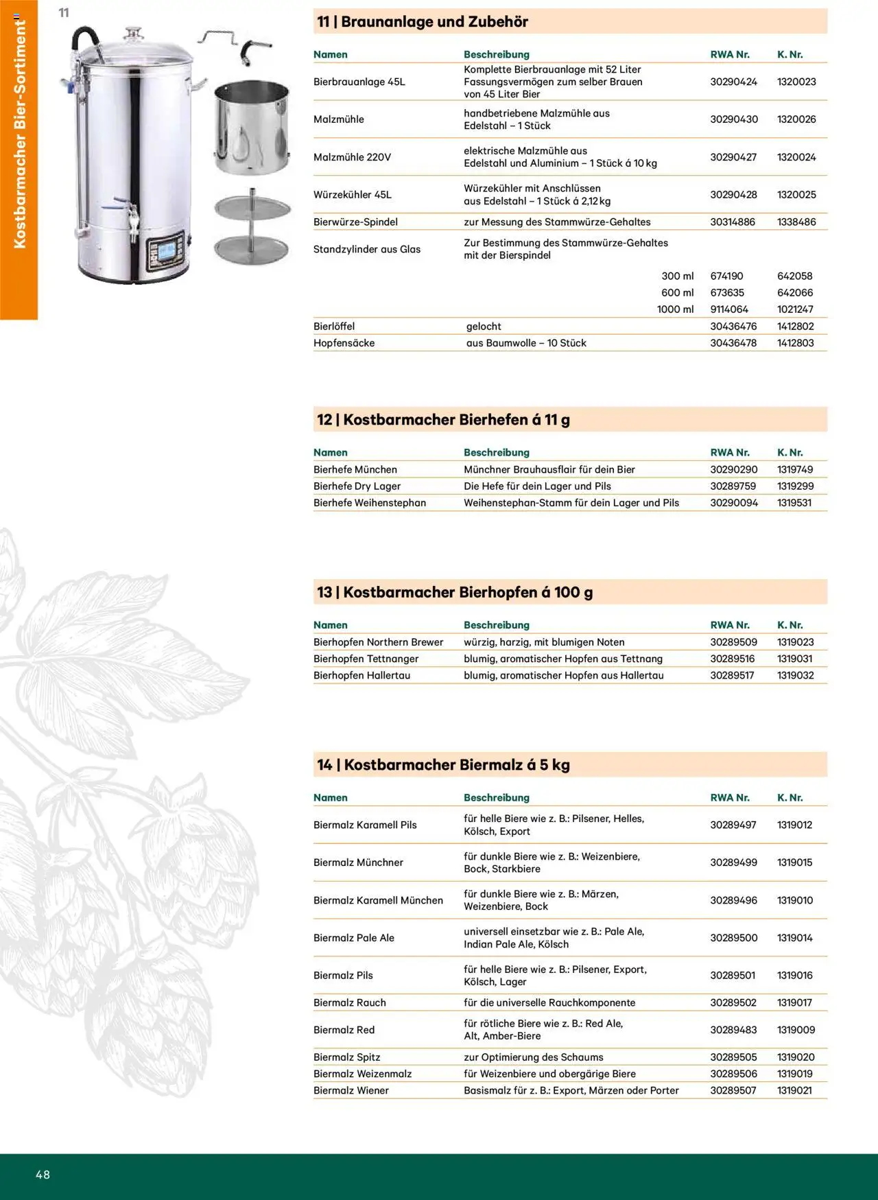 Lagerhaus Katalog Most & Saft - Seite 48- gültig ab 25.06.2025