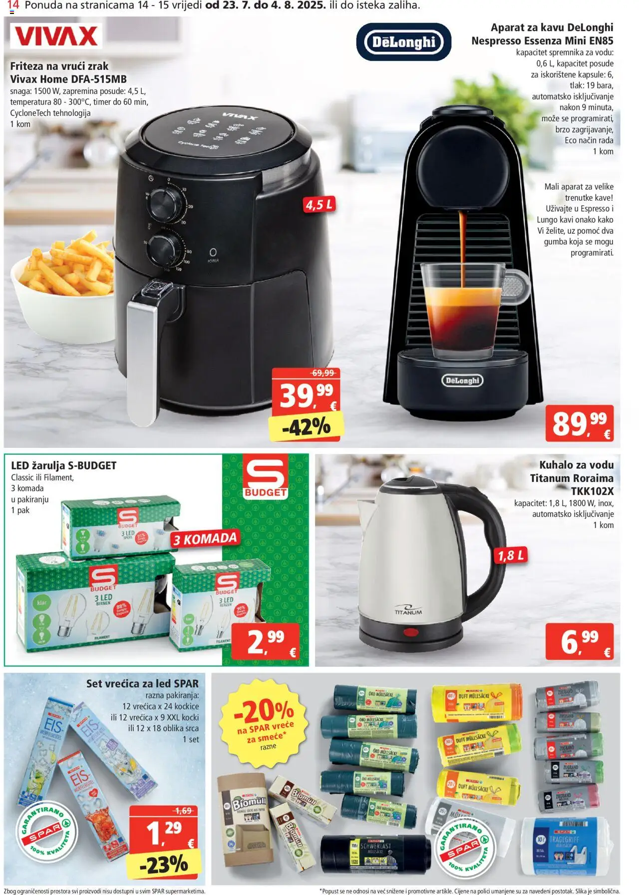 Katalog Spar - stranica 14- važeći od 23.07.2025