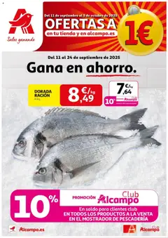 Vista previa del folleto Alcampo - SST Nacional válido desde 11/09/2025