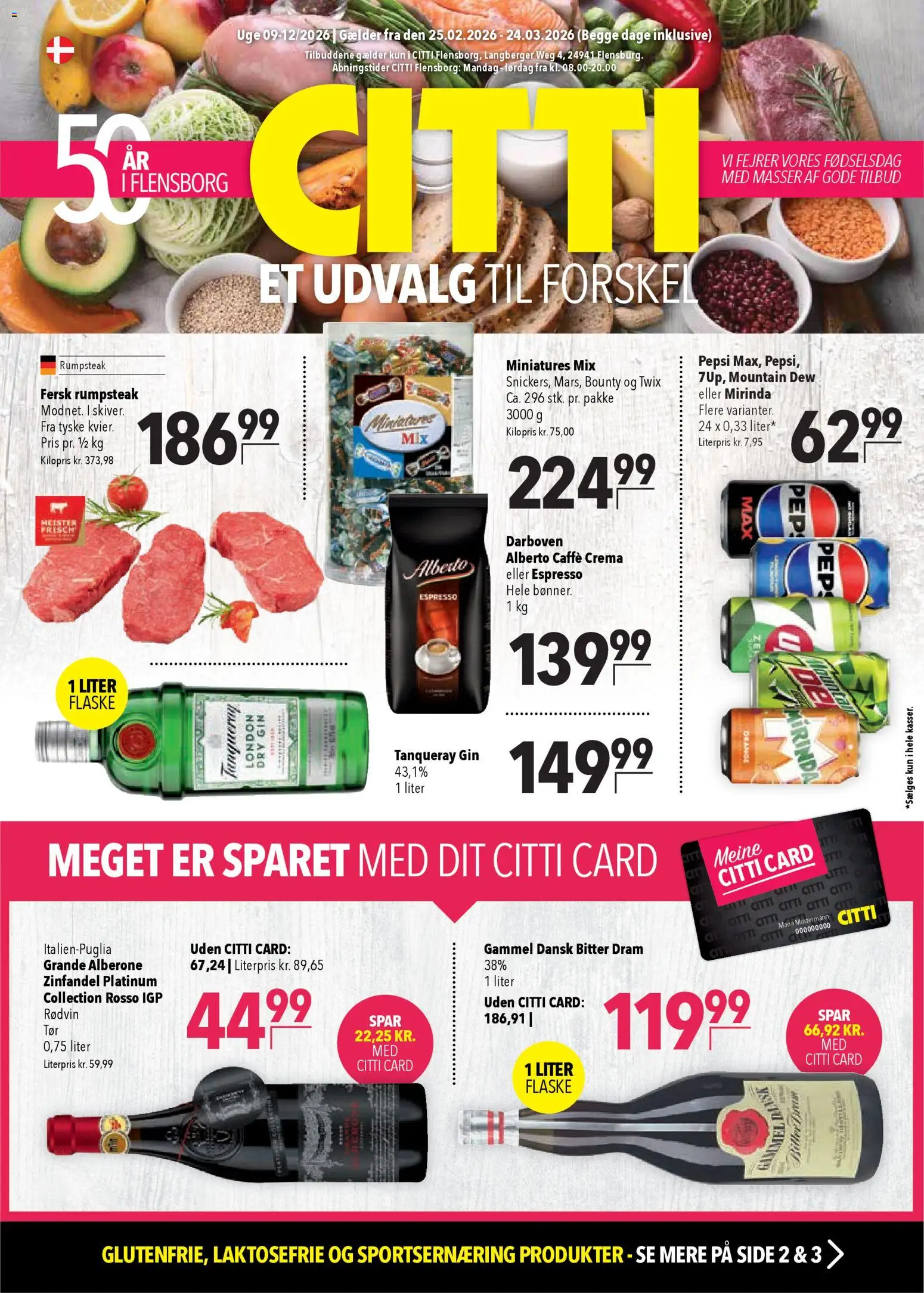 CITTI Markt Dänemark-Werbung - Seite 1 - gültig ab 25.02.2026