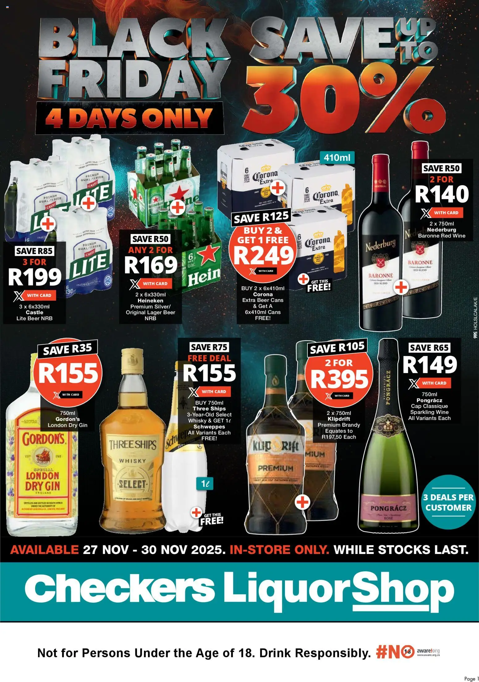 Checkers Black Friday - page 1- valid from 27/11/2025