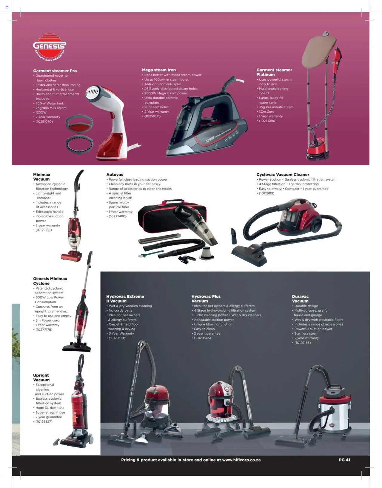 HiFi Corp - Extended Range Catalogue - page 41- valid from 12/02/2024