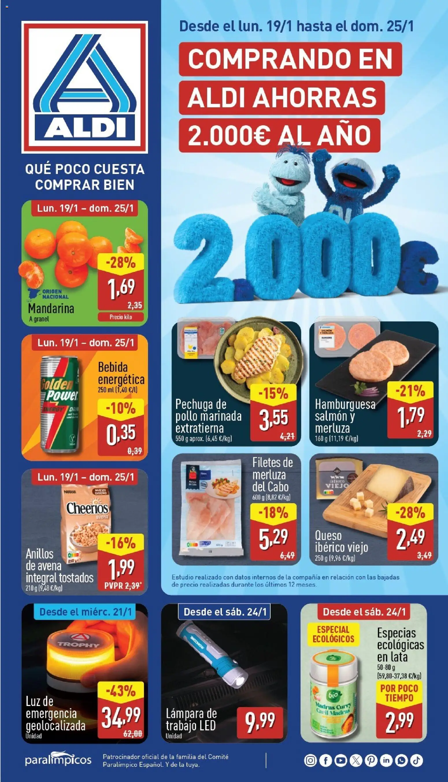 Aldi folleto Península - Página de 1 - Válido desde 19/01/2026
