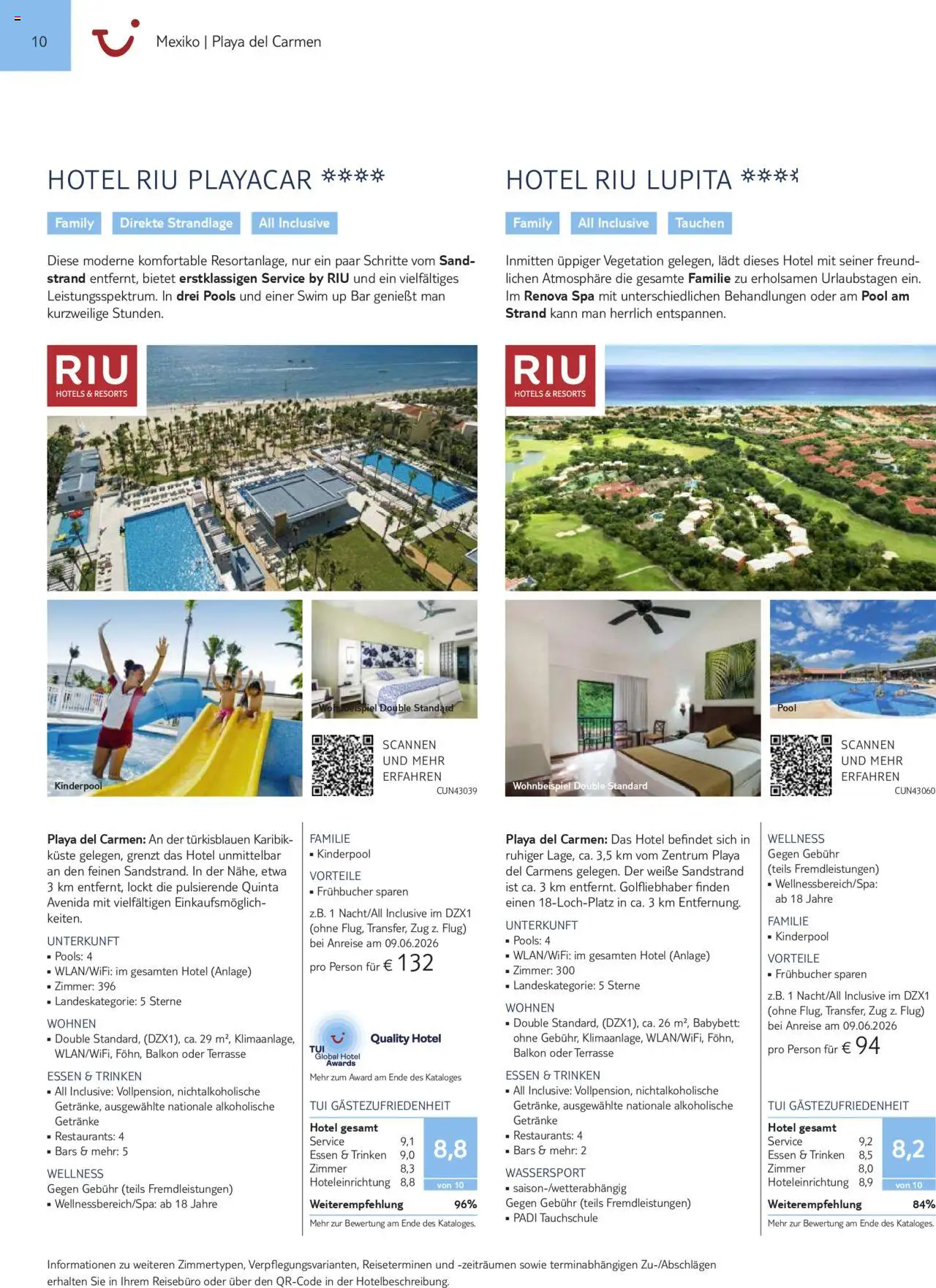 TUI Prospekt Mittelamerika & Karibik 2025/26	 - Seite 10 - gültig ab 01.11.2025