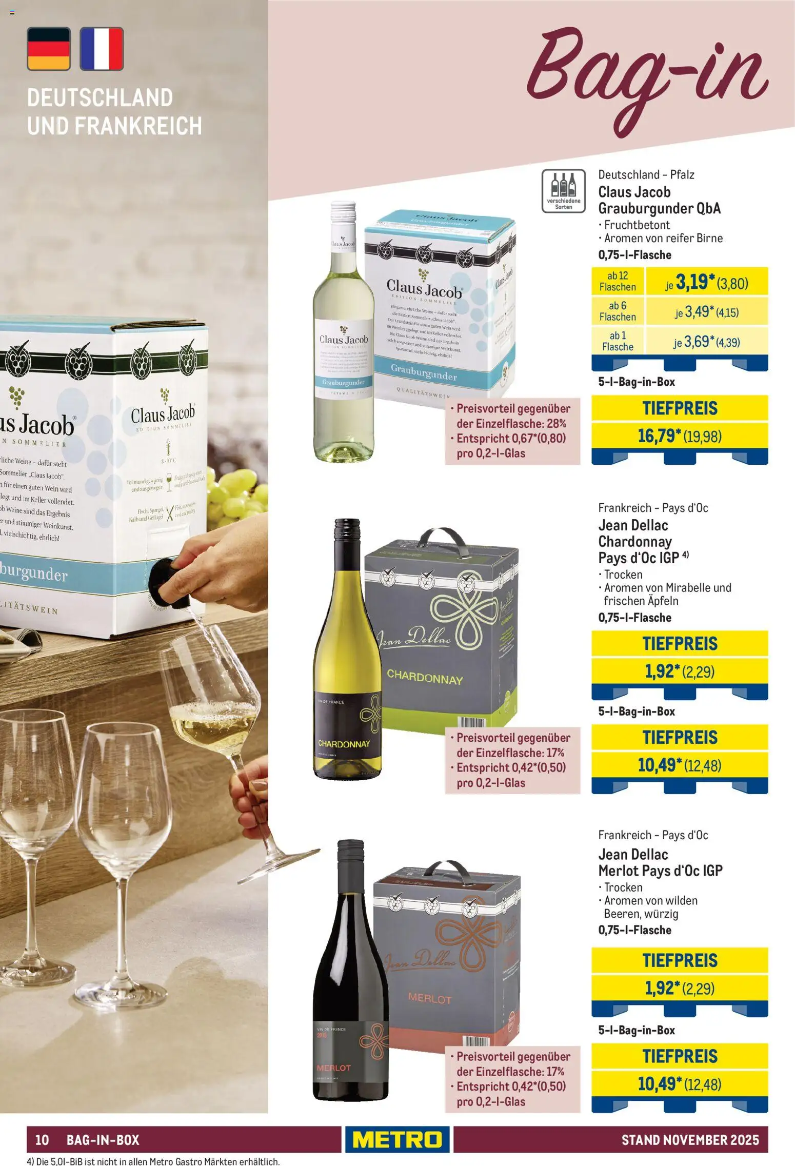 Metro - Hauswein-Katalog - Seite 10 - gültig ab 12.11.2025