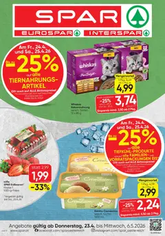 Vorschau Spar - Flugblatt gültig ab 23.04.2026