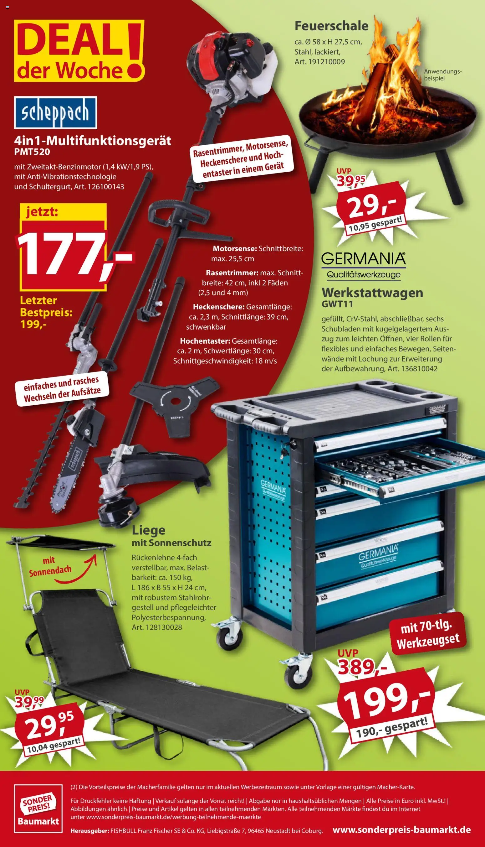 Sonderpreis Baumarkt Prospekt 	 - Seite 20 - gültig ab 18.04.2026