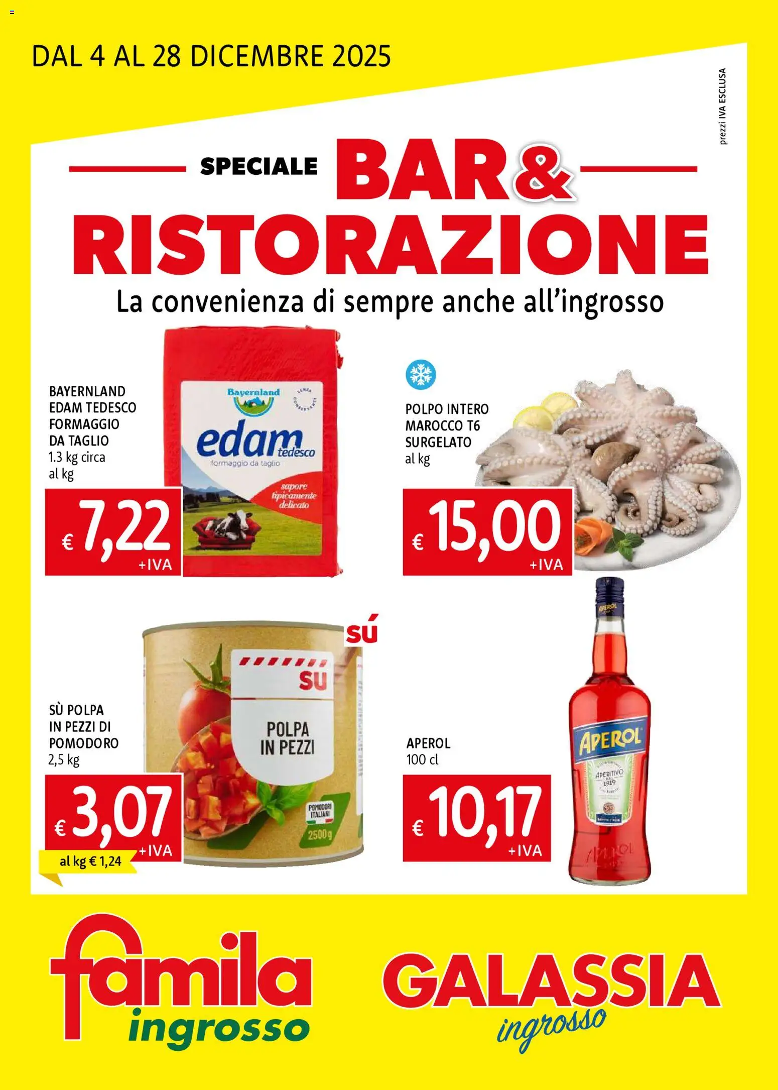 Famila Bar & Ristorazione catalogo - pagina 1 - valido dal 04/12/2025