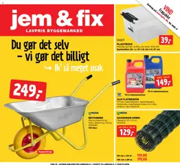 Forhåndsvisning Jem & fix - Tilbudsavis gyldig fra 01/03/2026