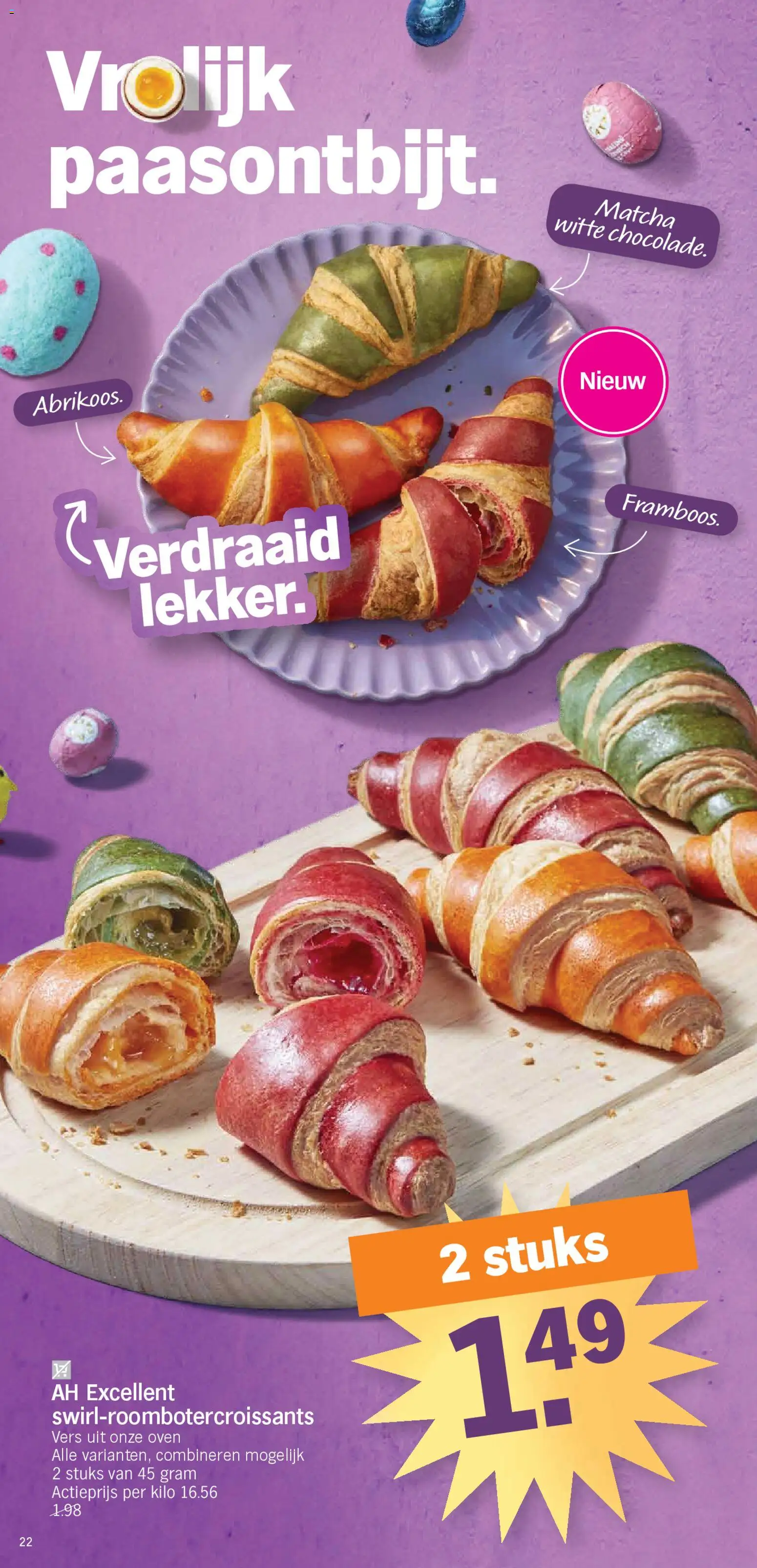 Albert Heijn folder week  / de la semaine 14 - page 22- valid from 30/03/2026