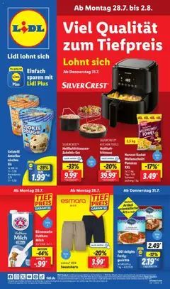 Vorschau Lidl Prospekt 	 gültig ab 28.07.2025
