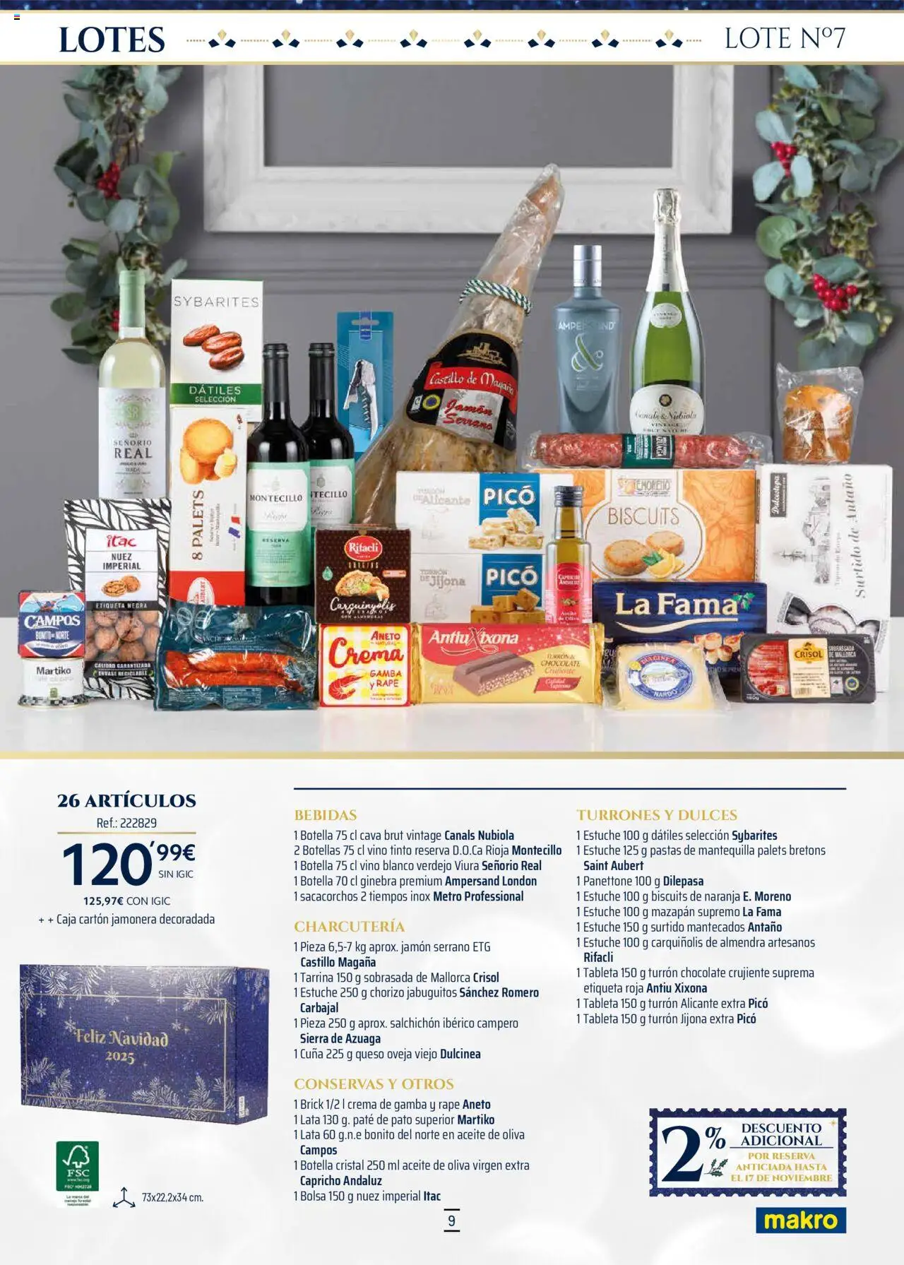 Makro - Lotes y cestas Canarias - Página de 9 - Válido desde 04/10/2025