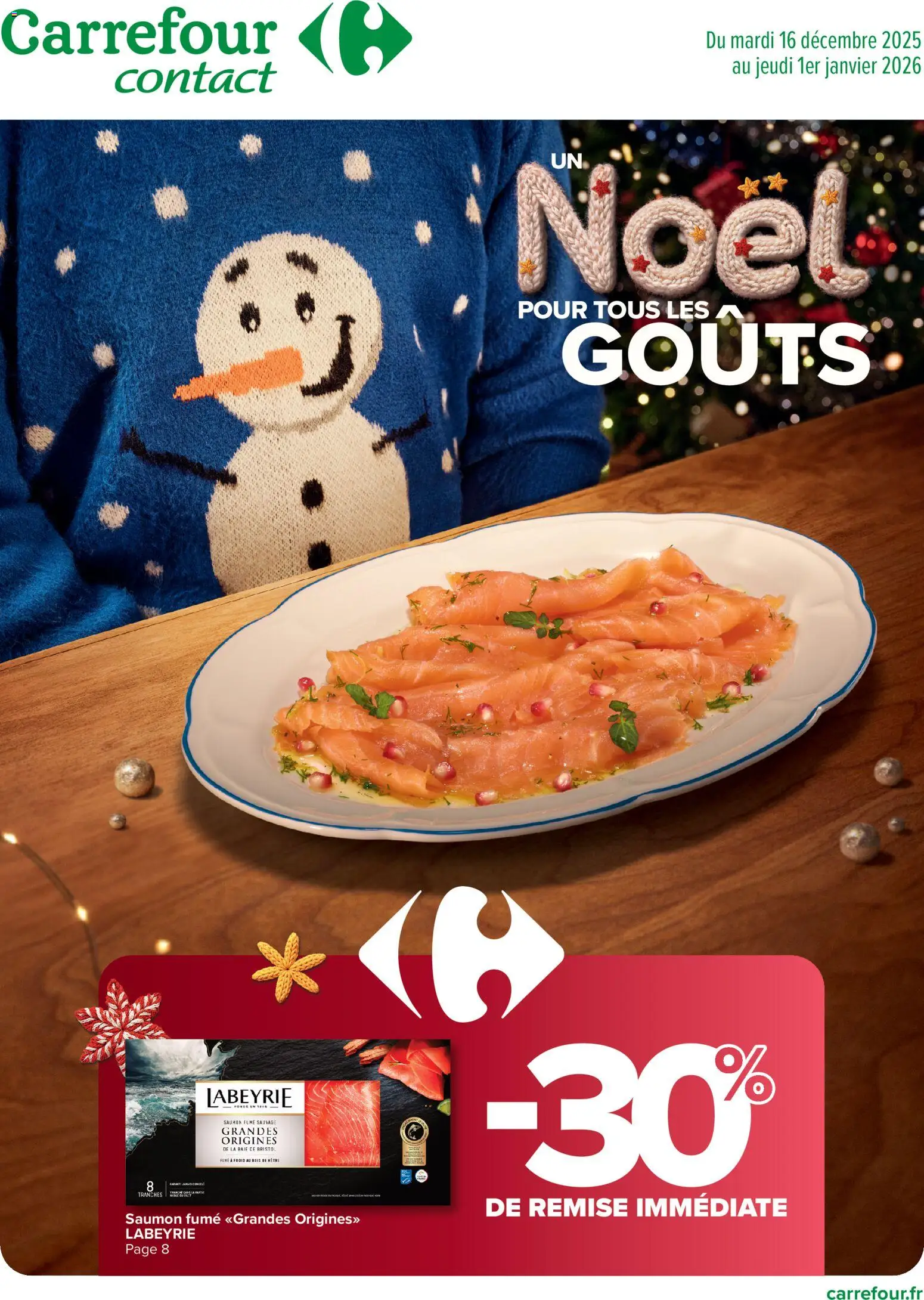 Carrefour City Un noël pour tous les goûts - page 1 - valable à partir du 16/12/2025