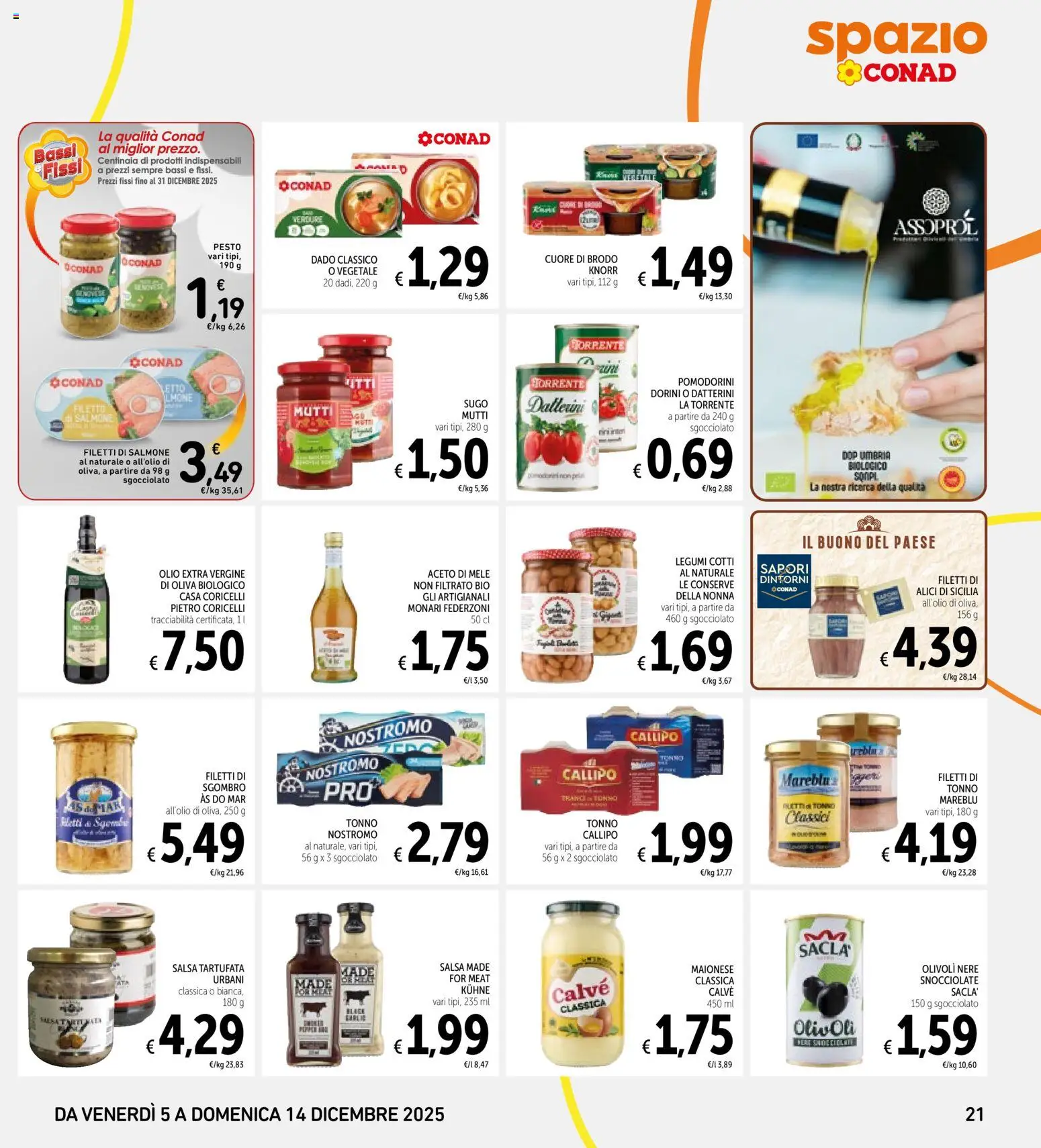 Volantino Spazio Conad	 - pagina 21 - valido dal 05/12/2025