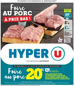 Aperçu Hyper U catalogue valable à partir du 06/01/2026