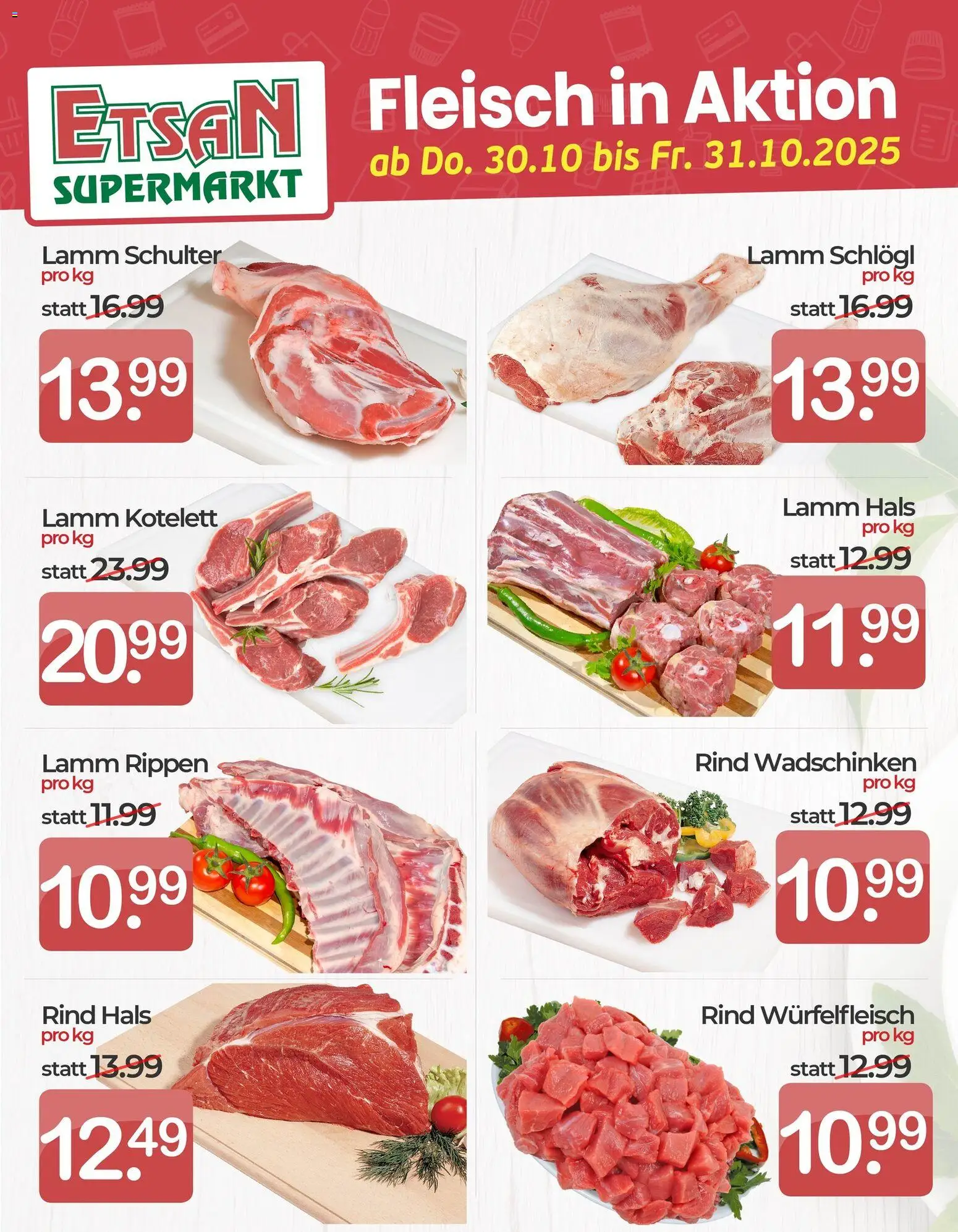 ETSAN Fleisch in Aktion - Seite 1- gültig ab 30.10.2025