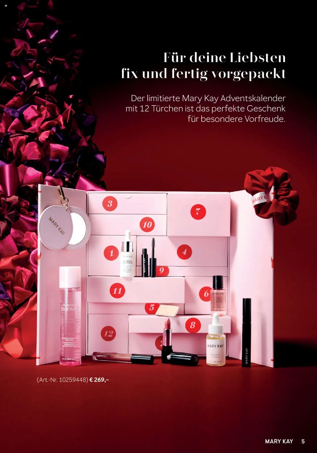 Mary Kay  Weihnachtsbroschüre - Seite 5 - gültig ab 30.09.2025