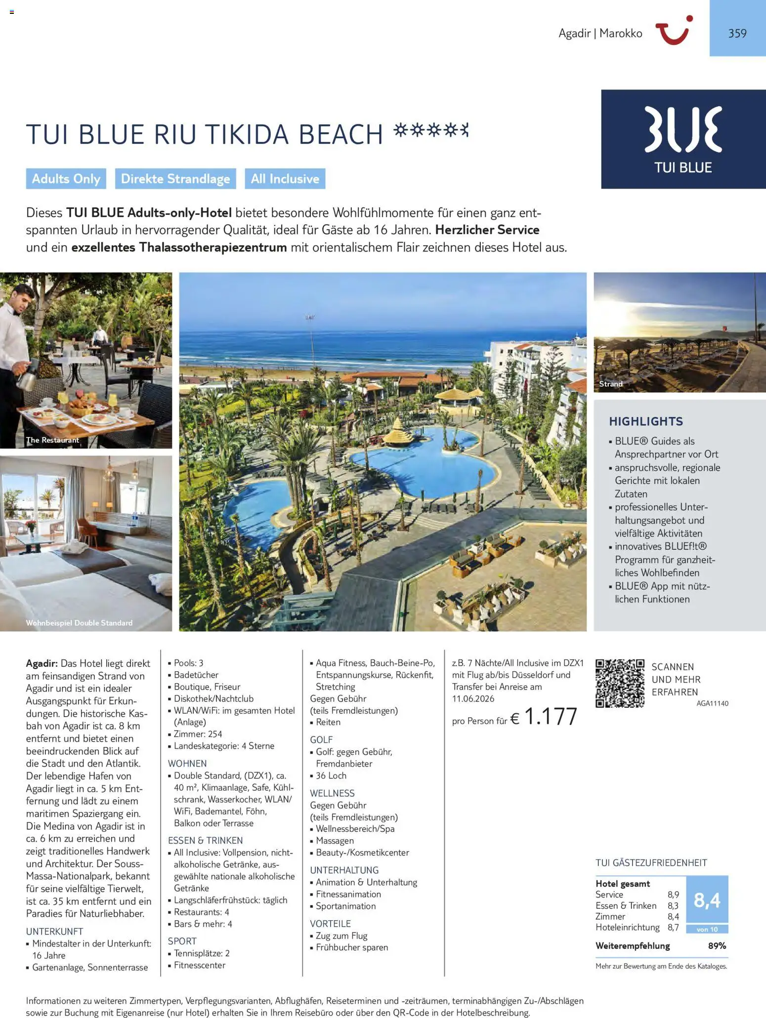 Aida  Südeuropa & Nordafrika 2026/27 - Seite 359 - gültig ab 01.01.2026