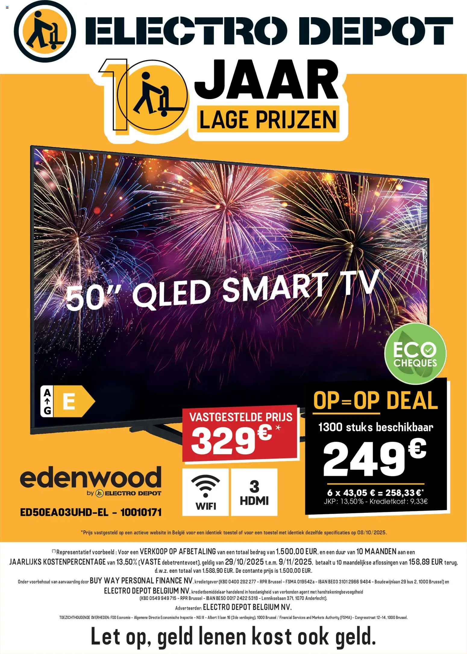 Electro Depot - Folder - pagina 1- geldig vanaf 29/10/2025