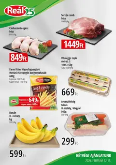 Előnézet Reál Bevásárló hétvége - Pest megye érvényes 2026.02.12.-tól