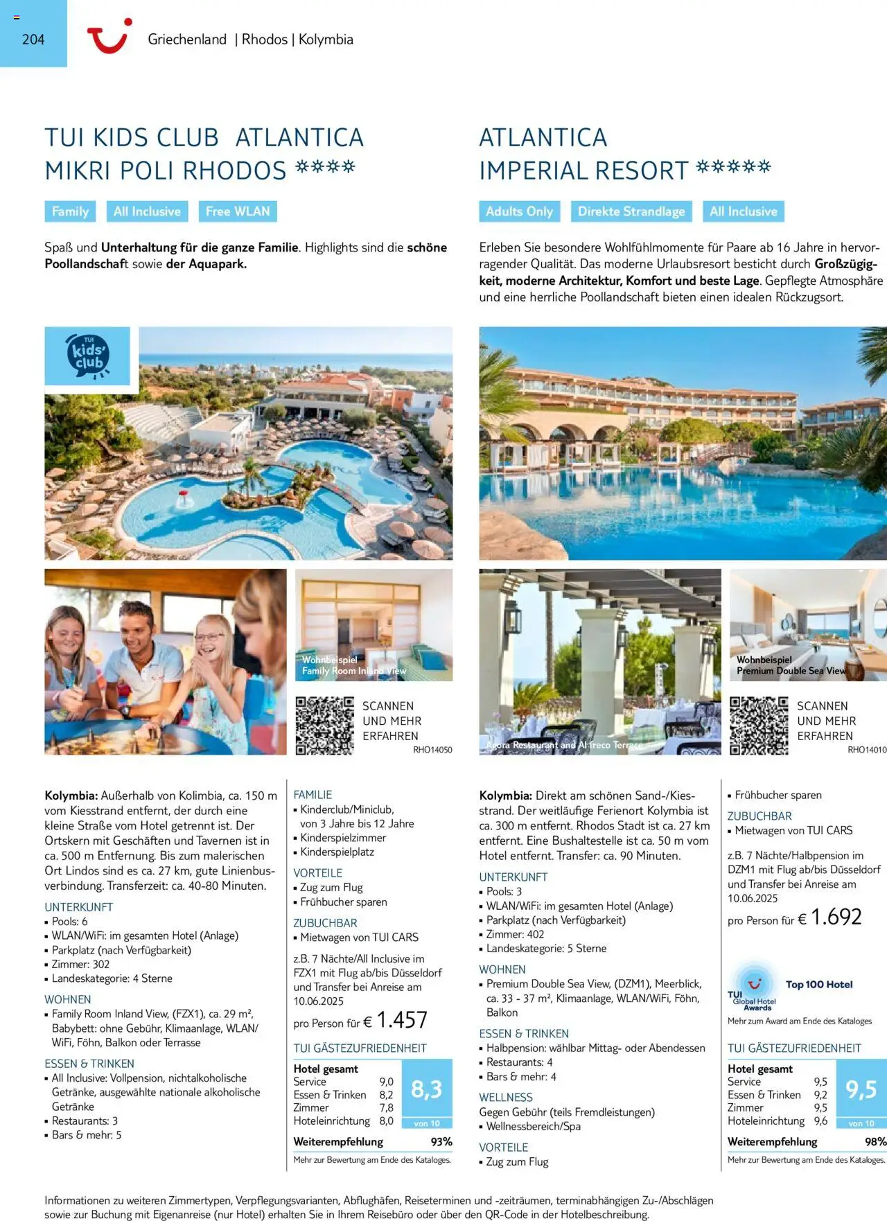 TUI  Südeuropa & Nordafrika 2025/26 - Seite 204 - gültig ab 01.01.2025