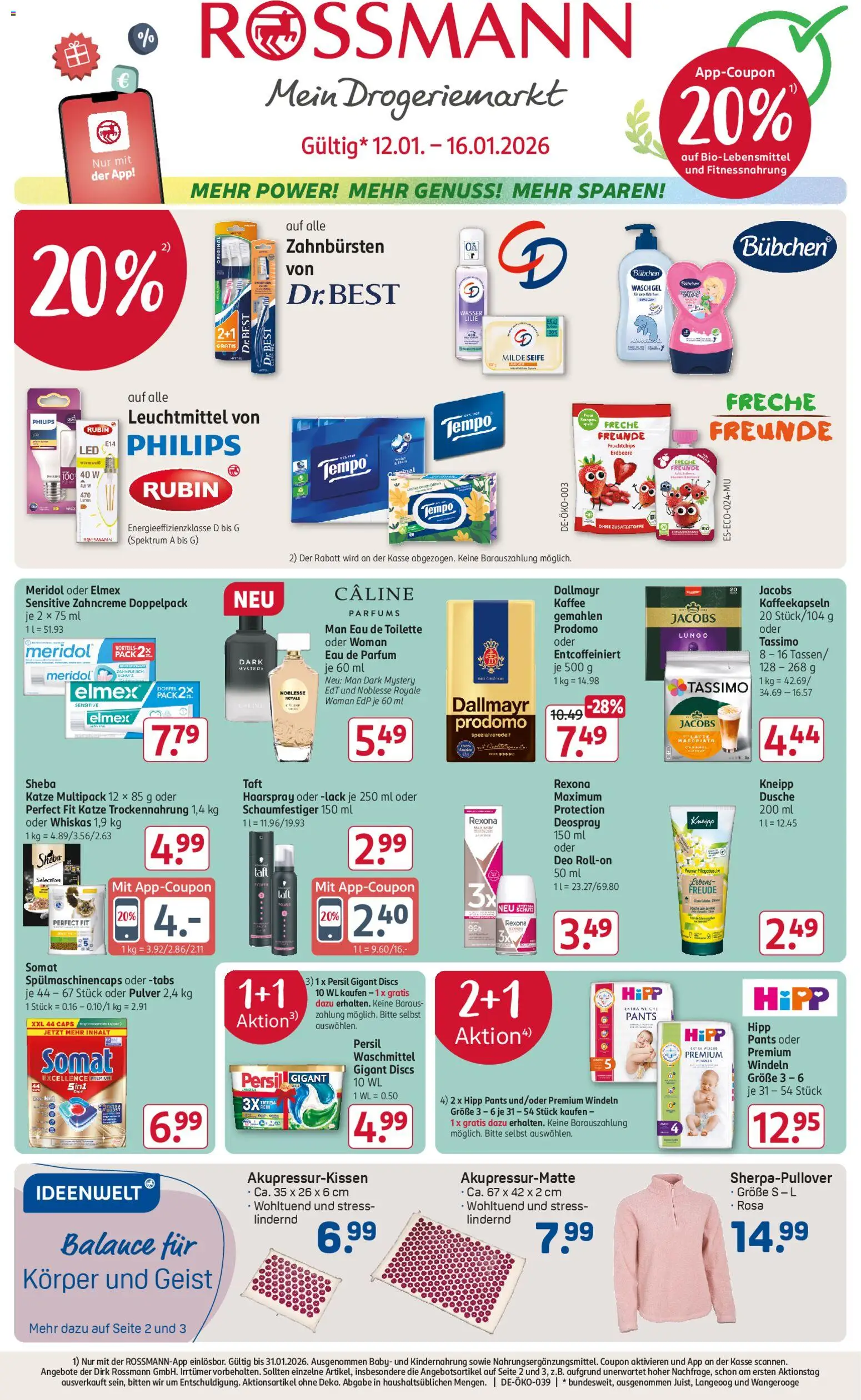 Rossmann Prospekt 	 - Seite 1 - gültig ab 12.01.2026