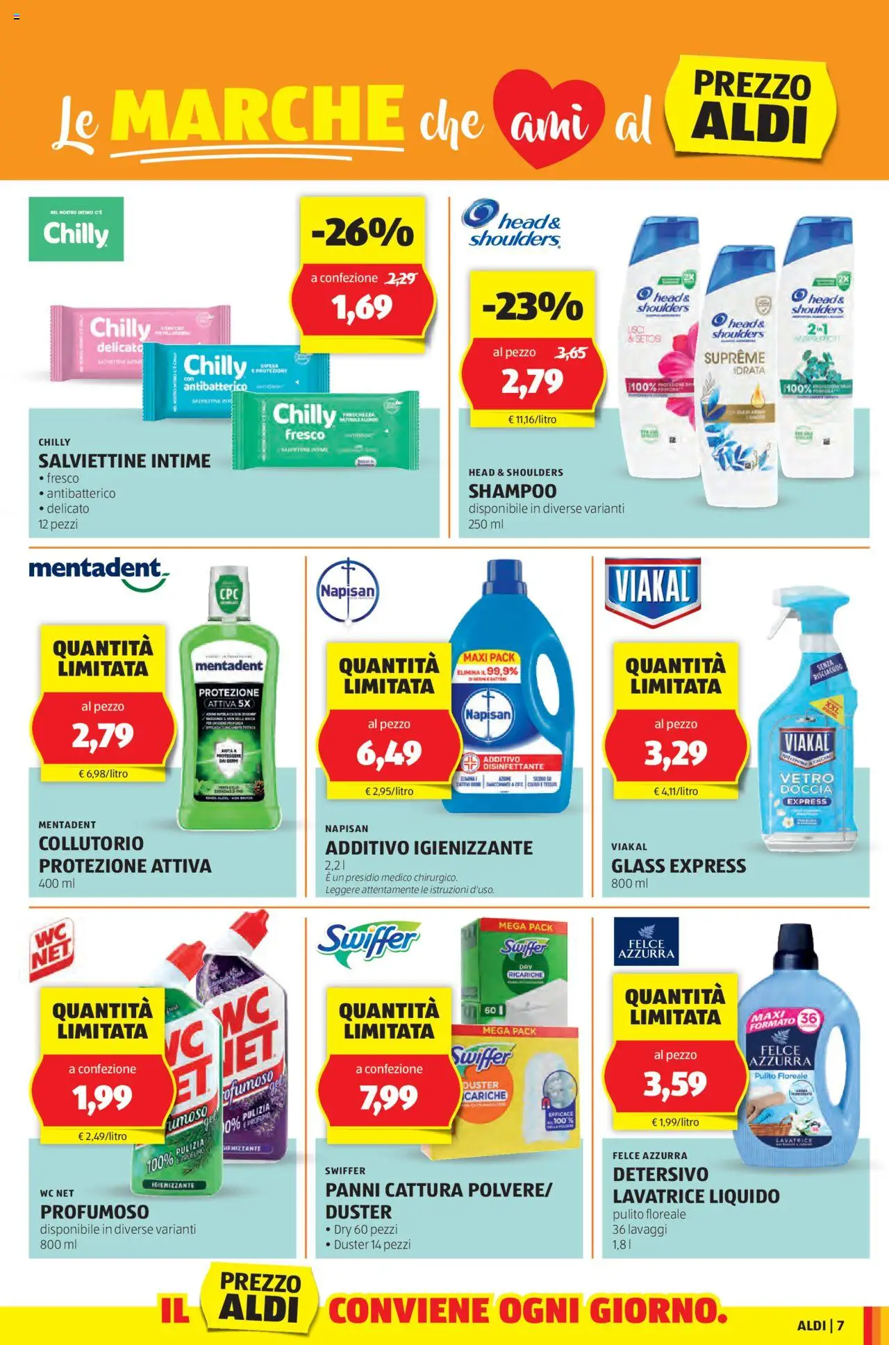 Volantino Aldi	 - pagina 7 - valido dal 21/07/2025