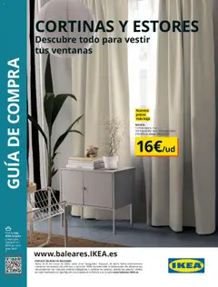 Vista previa del folleto Catálogo IKEA Cortinas válido desde 01/09/2025