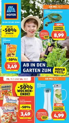Vorschau Hofer Flugblatt gültig ab 11.07.2025