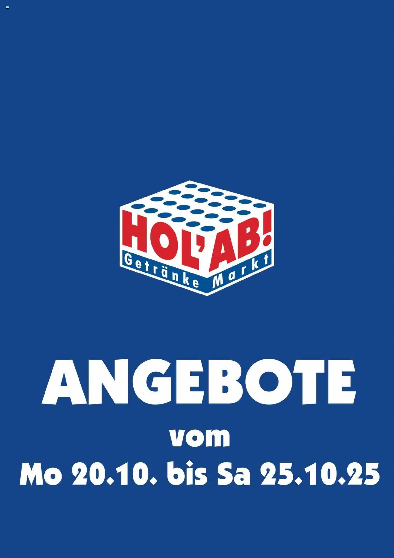 HOL’AB! Prospekt - Seite 1 - gültig ab 20.10.2025