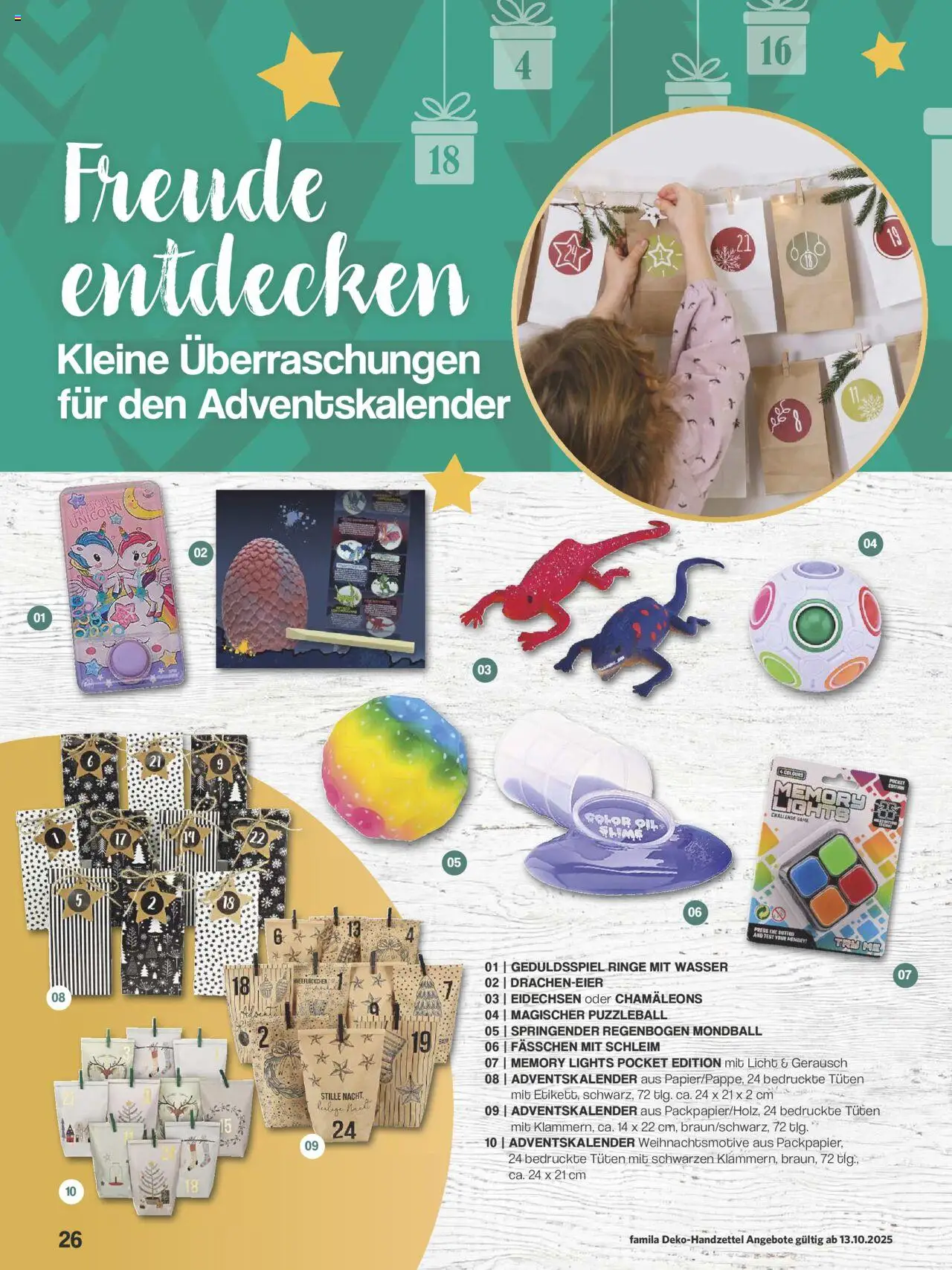 Famila Nordwest Die schönste Zeit des Jahres - Seite 26 - gültig ab 13.10.2025