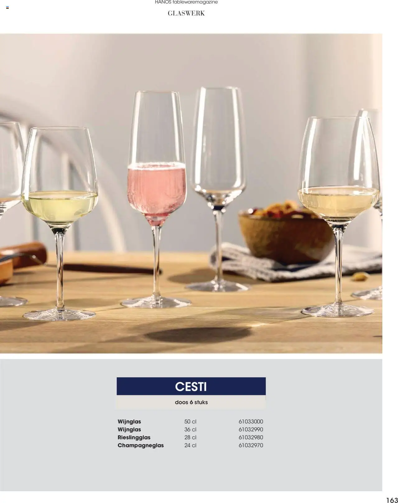 Hanos - Tableware magazine 2025-2026 - page 163- valid from 01-09-2025