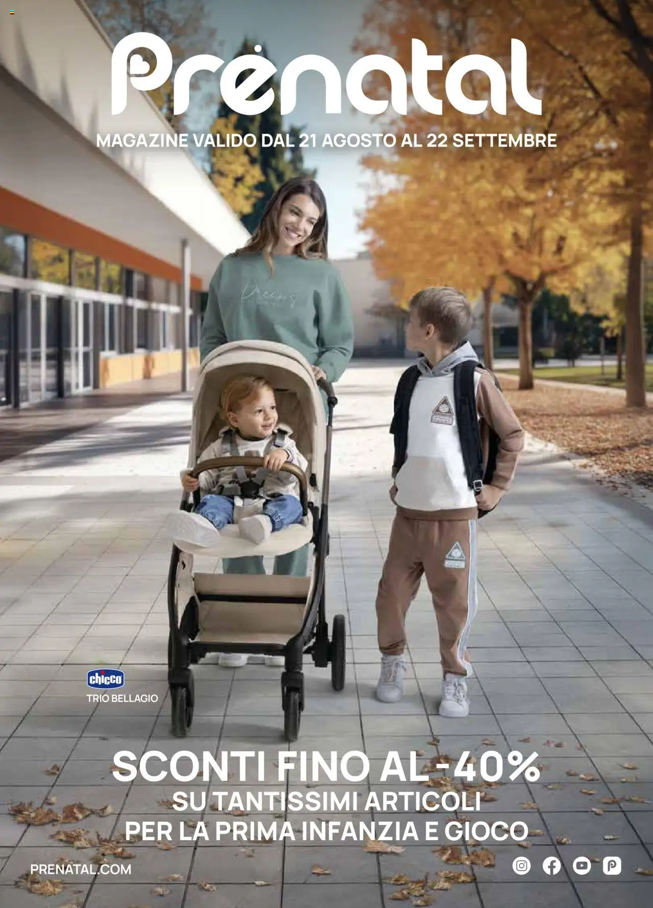 Volantino Prenatal	 - pagina 1 - valido dal 21/08/2025