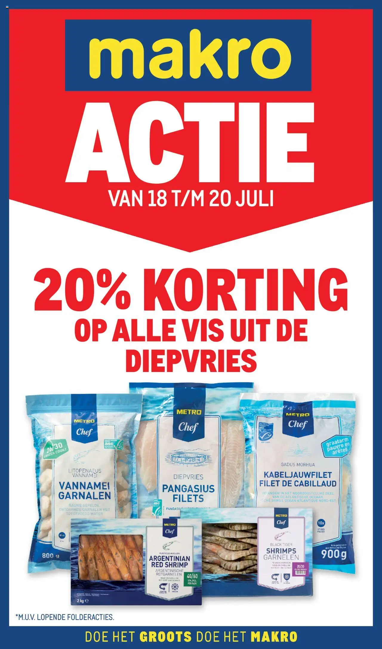 Makro - Actie vis - pagina 1- geldig vanaf 18-07-2025